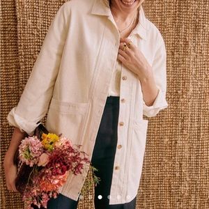 Sézane Will Denim Jacket in Size Large